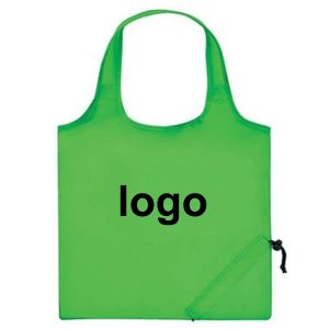 Compact Foldable Tote Bag with Custom Imprint