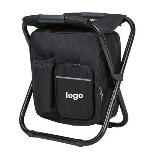 Portable Insulated Backpack with Folding Chair