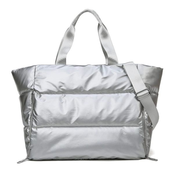 Water-Resistant Fitness Bag with Wet-Dry Compartment - Image 2