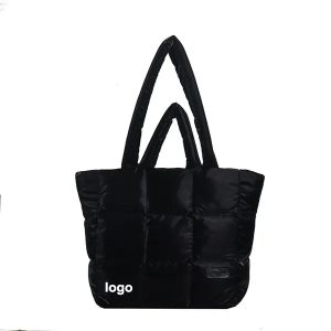 Cozy Quilted Shoulder Tote Bag