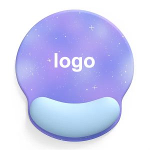 Ergonomic Gradient Mouse Pad with Silicone Wrist Support